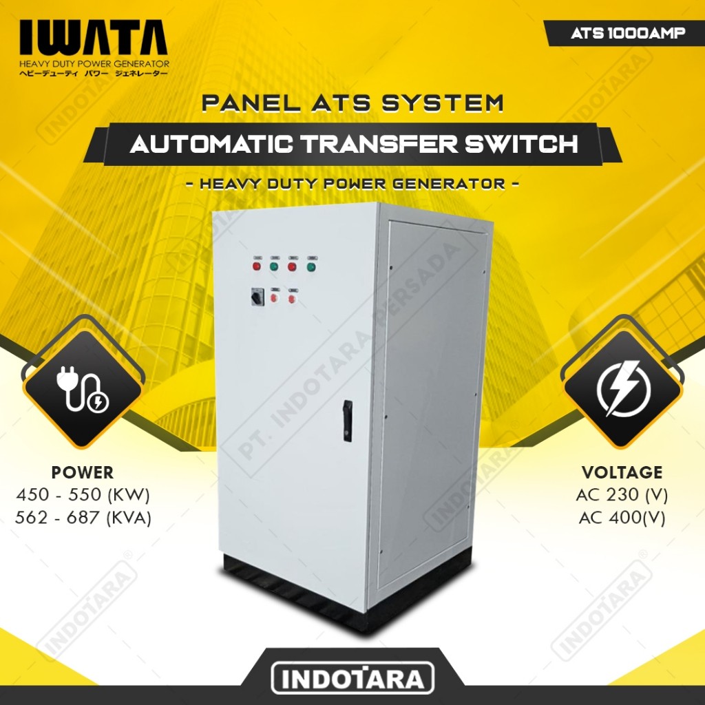 Iwata Automatic Transfer Switch ATS 1000AMP