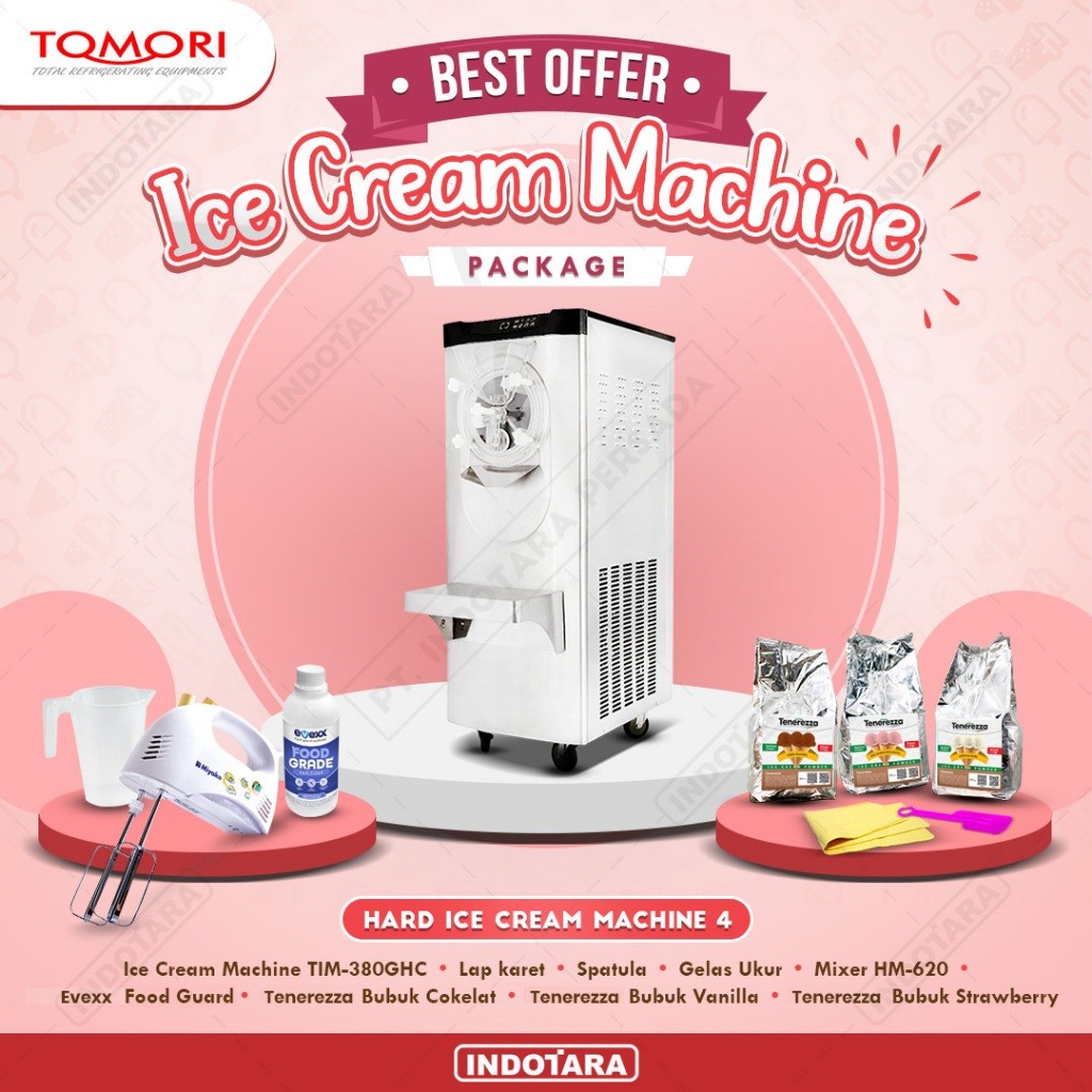 Paket Mesin Hard Es Krim / Tomori Hard Ice Cream Machine - 4