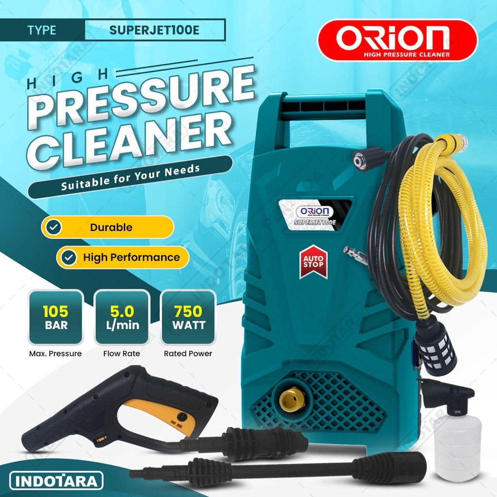 Alat steam cuci motor & mobil Jet Cleaner - Orion SUPERJET100E