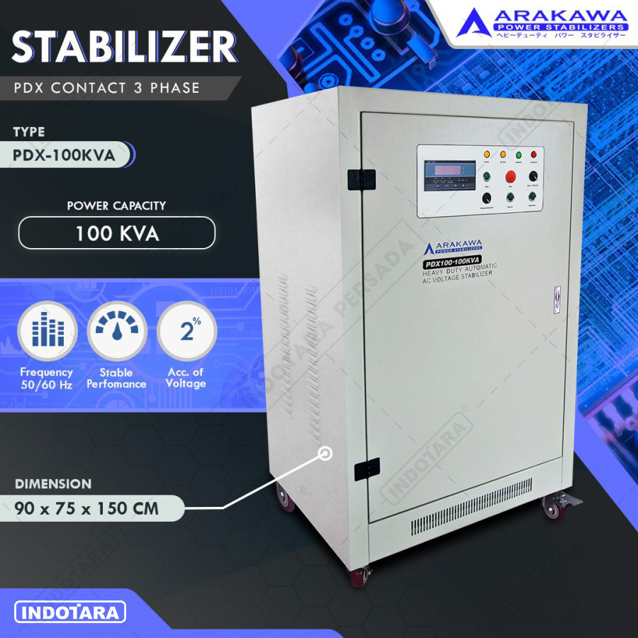 STABILIZER ARAKAWA PDX 3 PHASE PDX100KVA