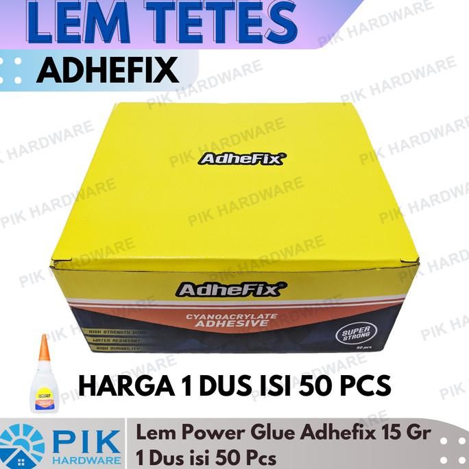 

Promo 50 PCS LEM KOREA - LEM TETES ADHEFIX 15gr SERBAGUNA | LEM SETAN INSTAN COD