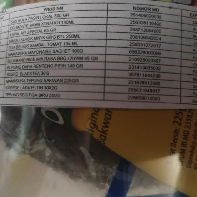 

New Arrival, Parsel Ramadan Hampers Paket Hemat Sembako - 1 (Isi 12 Item Makanan)