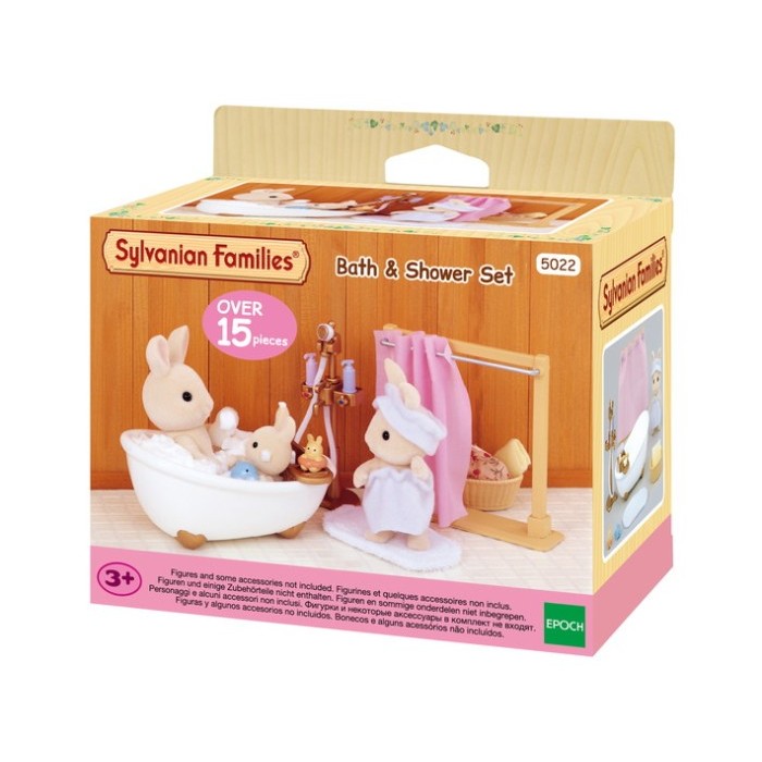 Terlaris Sylvanian Families Bath & Shower Set