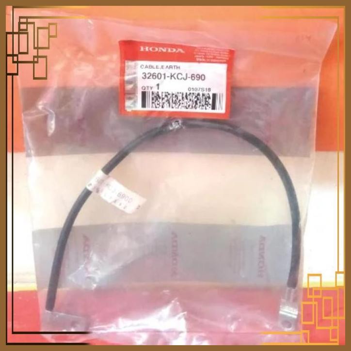 [ECS] KABEL MASSA AKI HONDA TIGER 2000/TIGER REVO/MEGAPRO ORIGINAL AHM