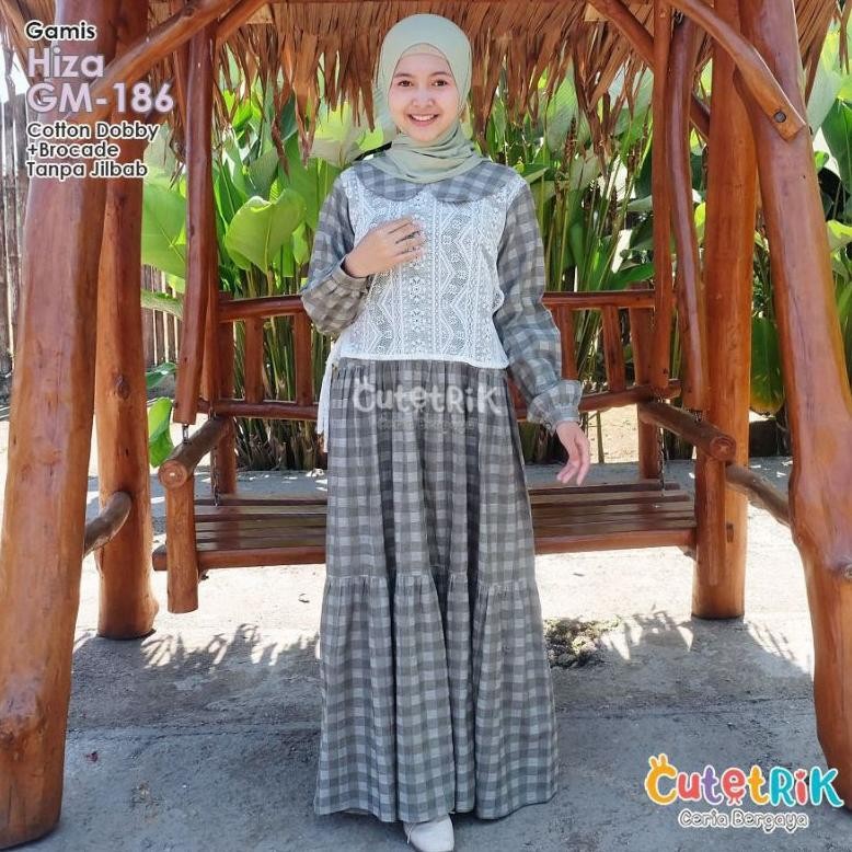 HK GAMIS EKSKLUSIF GAMIS ANAK & REMAJA, HIZA & KIANA ORI BY CUTETRIK TERLARIS