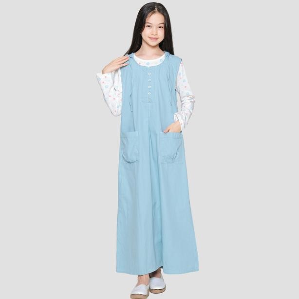 HK Nevada Hoodie Overall Dress Anak Perempuan 121735838 TERLARIS