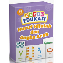 Kartu Edukasi: Huruf Hijaiah Dan Angka Arab