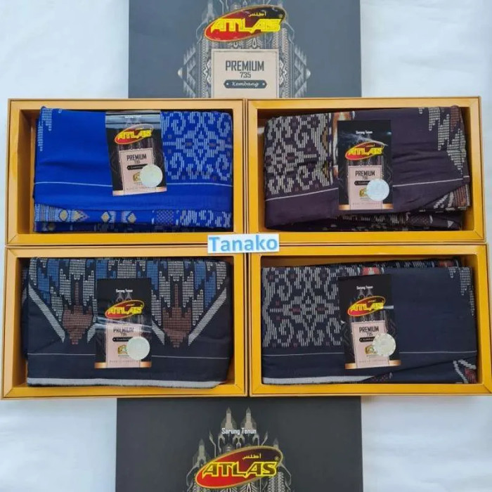 TERMURAH - SARUNG ATLAS PREMIUM 735 KEMBANG