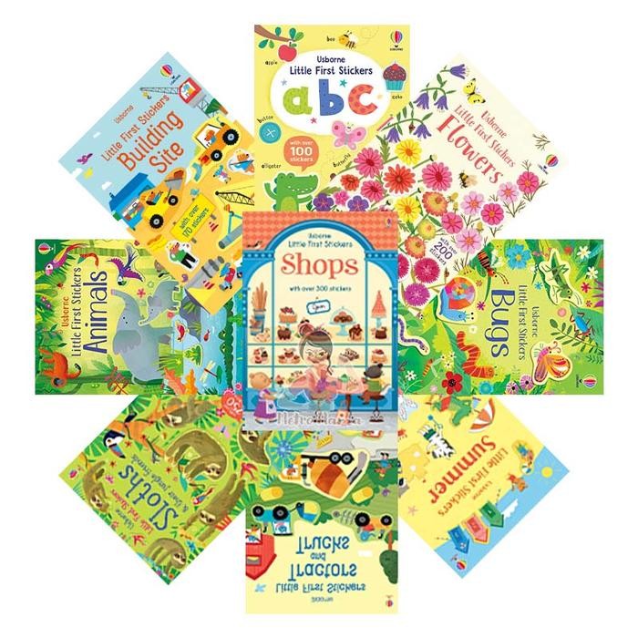 

Buku Stiker Ketrampilan Anak Usborne Little First Stickers Book