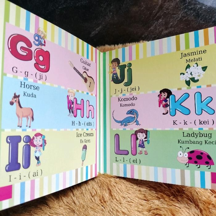 

Board Book Mengenal Huruf 15X15Cm Books