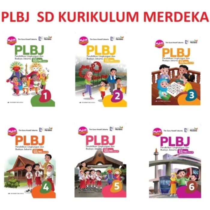 

Buku Plbj Sd Kurikulum Merdeka Erlangga Original
