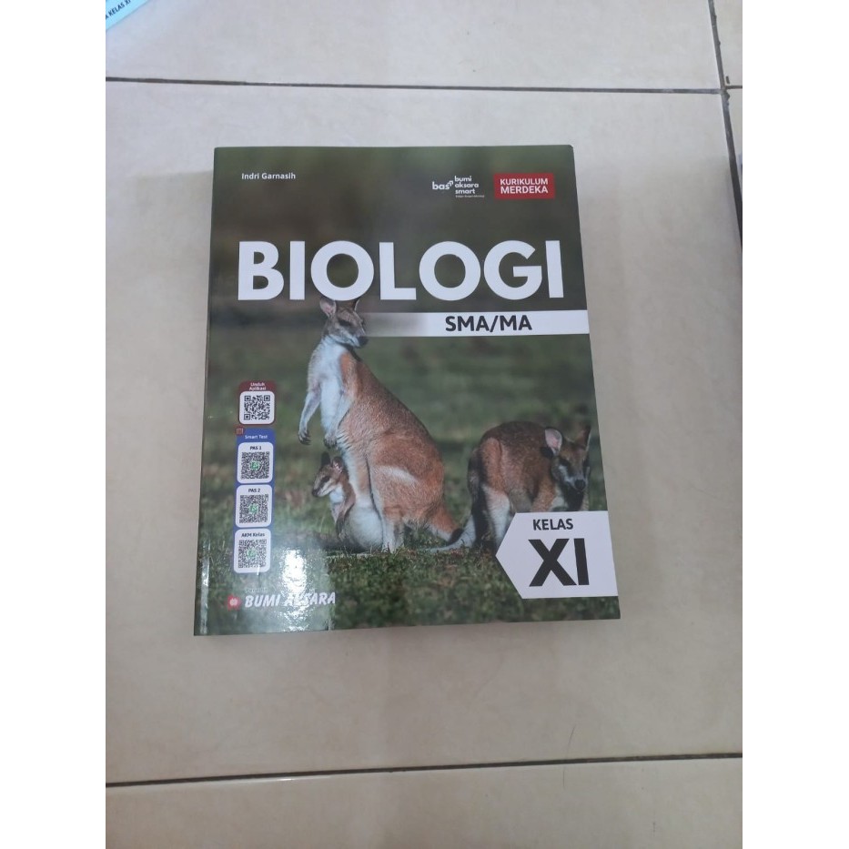 

Biologi Kelas Xi -11 Sma/Ma Kurikulum Merdeka - Bumi Aksara