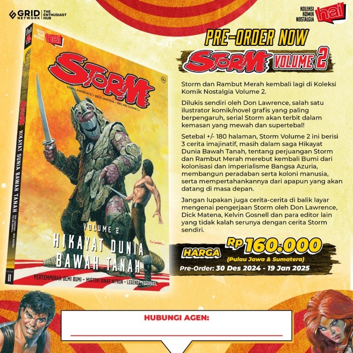 

Edisi Koleksi Komik Storm Volume 02 (Pre Order)
