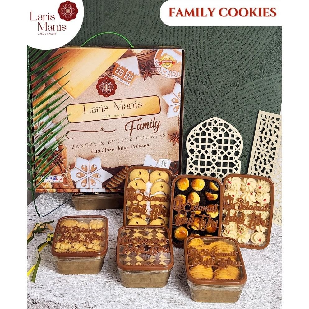 

h-4 HAMPERS KUE LEBARAN - FAMILY COOKIES by Laris Manis Terlaris