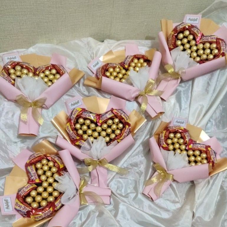 

SPECIAL Love Bouquet | Buket Coklat Love | Gift Valentine| Ulang Tahun fb-43