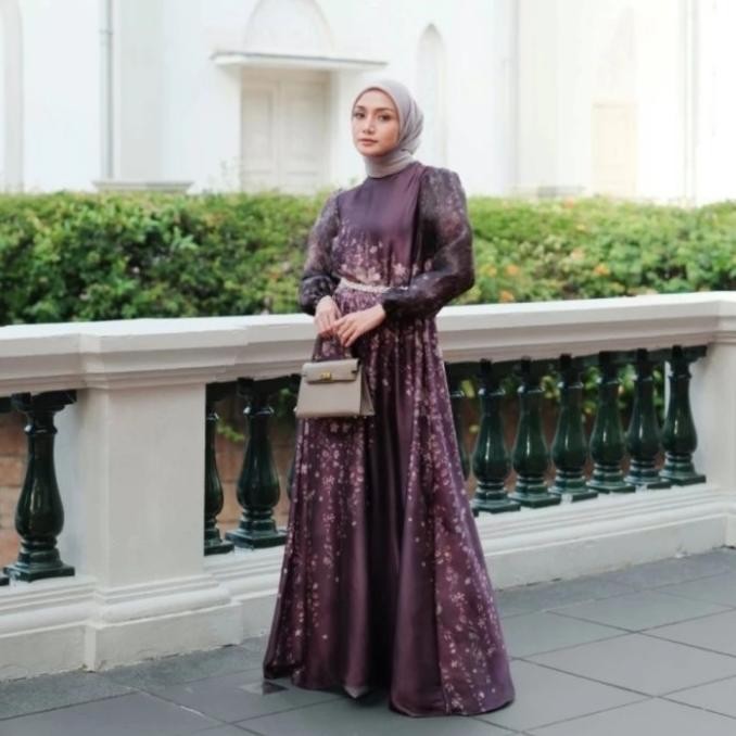 Parling Laris Vanilla Hijab Laluna Signature Dress - Xxl