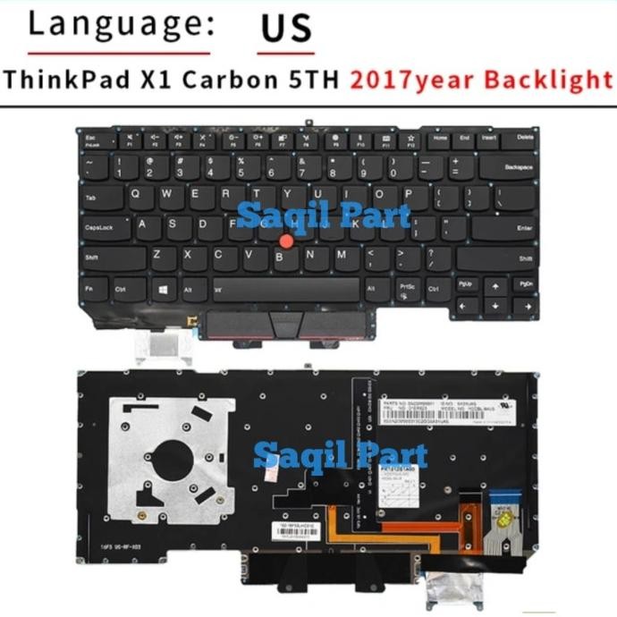 New Keyboard Thinkpad X1 Carbon Gen5 Gen6 5Th Gen 5 6 2017 2018