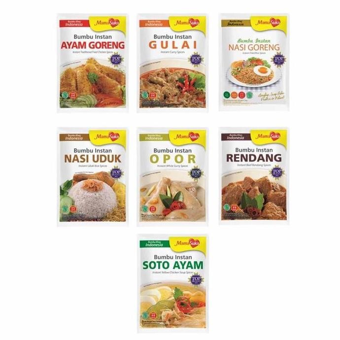 

Bumbu Opor Mama Suka 20gr 1 Karton Isi 12 Pack / 240 Sacheet Mamasuka Oppor Ayam L83S