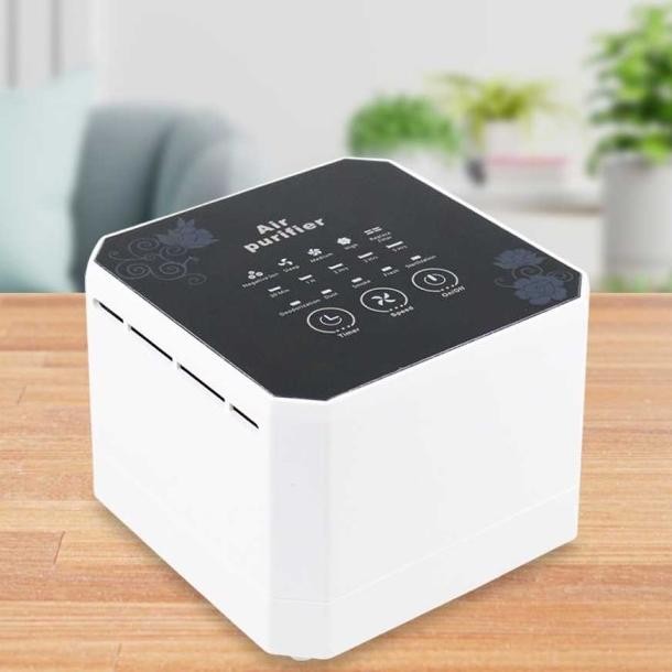 Air Purifier Portable Pemberih Udara Ruangan Amar Dengan Hepa Negative Ion New