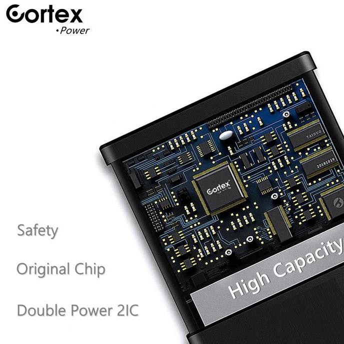 Cortex Power Baterai iPhone 7Plus  / 7+ / 7P  Double Power IC High Capacity Batre Batrai Baterai Bat