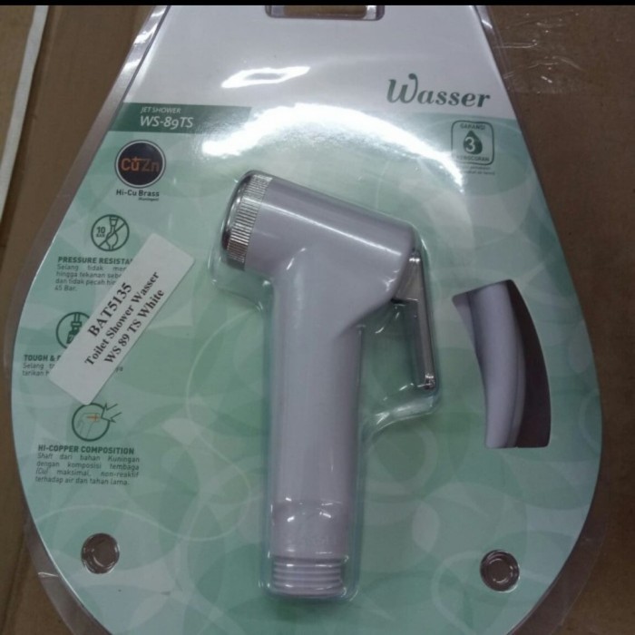 Toilet shower wasser 89 TS komplit selang dan gantungan / jet shower