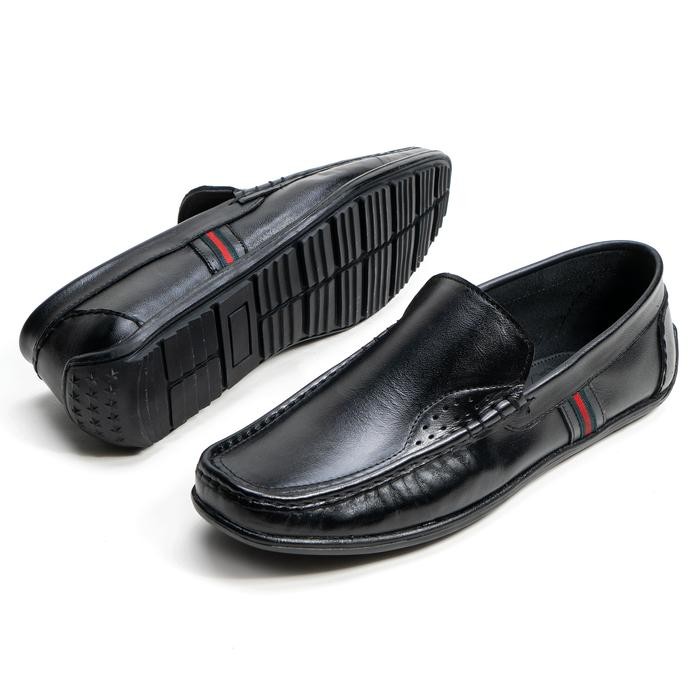 Sepatu Slip On Loafers Pria Leather Fordza DT8106