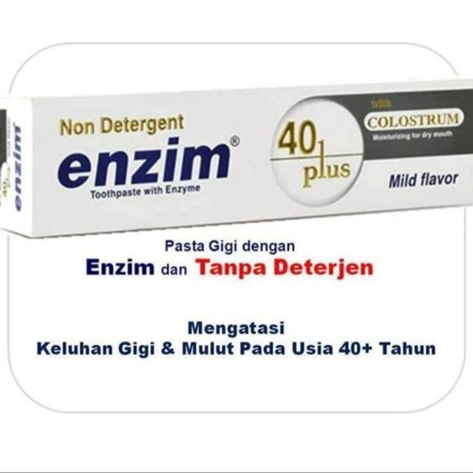 PASTA GIGI ENZIM 40 PLUS MILD FLAVOR