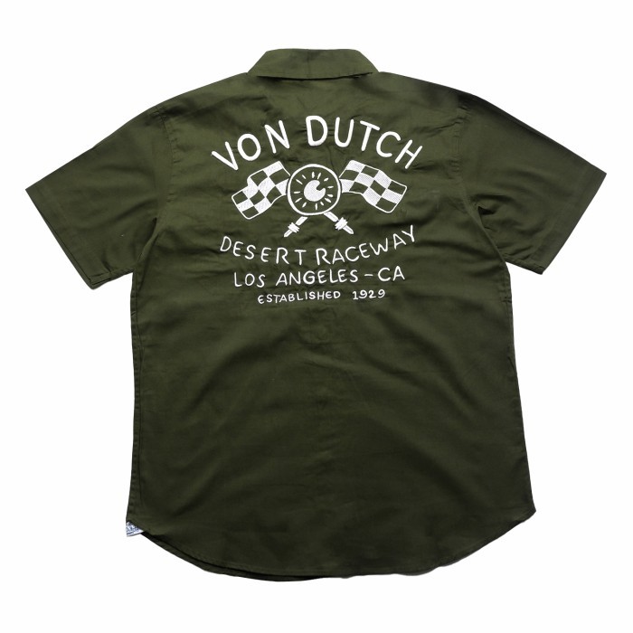 Von Dutch Workshirt 0805 Army Green