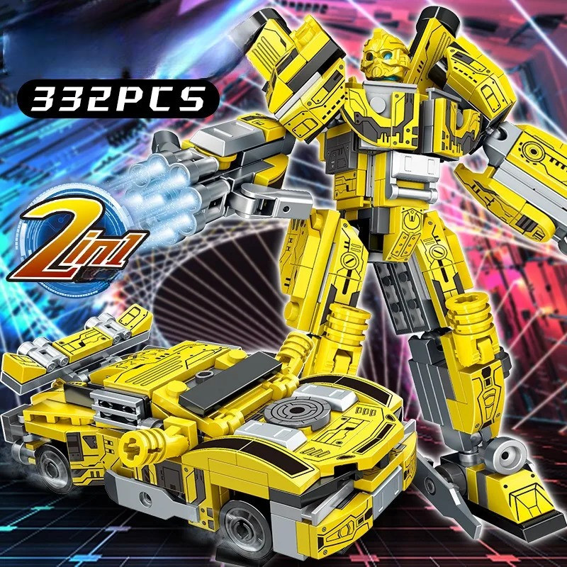 Mainan Robot Transformers Autobot 2in1 Car Lego