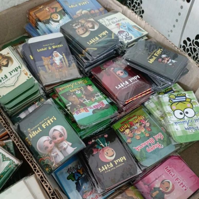 

PROMO PAKET 1KG ( 100PACK ) AMPLOP LEBARAN MINI iQ45
