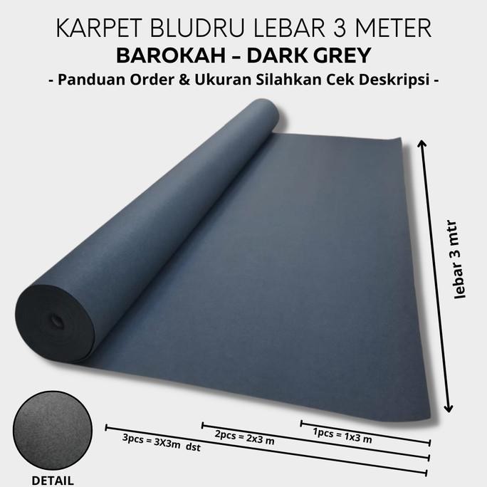 Karpet Lantai Meteran Pameran Bazar MESJID PANGGUNG Wedding 1x3 Meter