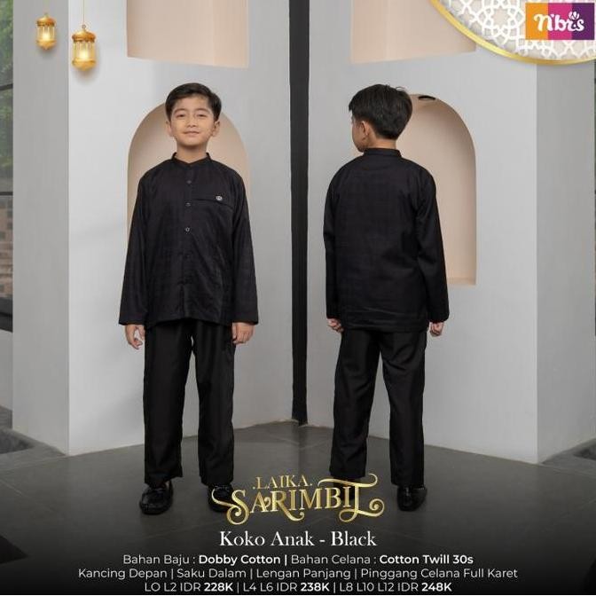 Best Promo, Gamis Jumbo Hitam Polos Gamis Laika Nibras Couple Termurah Baju Muslim Seragam Keluarga 