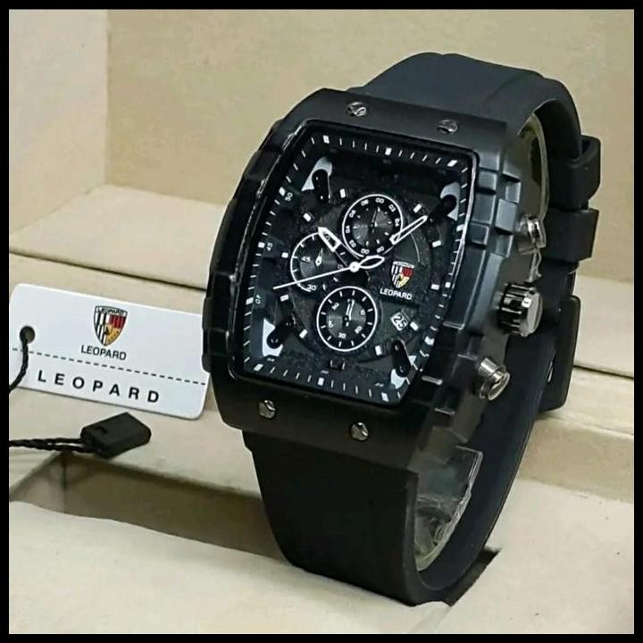 Terlaris Jam Tangan Pria Terbaru/Leopard Kotak Jam  Tangan Good Quality