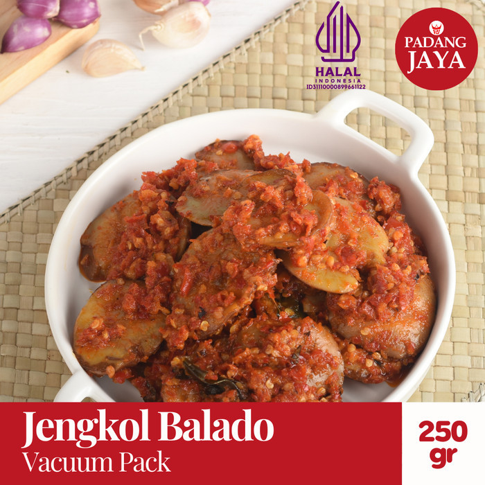 

Jengkol Balado Padang Jaya Ukuran 250 gr