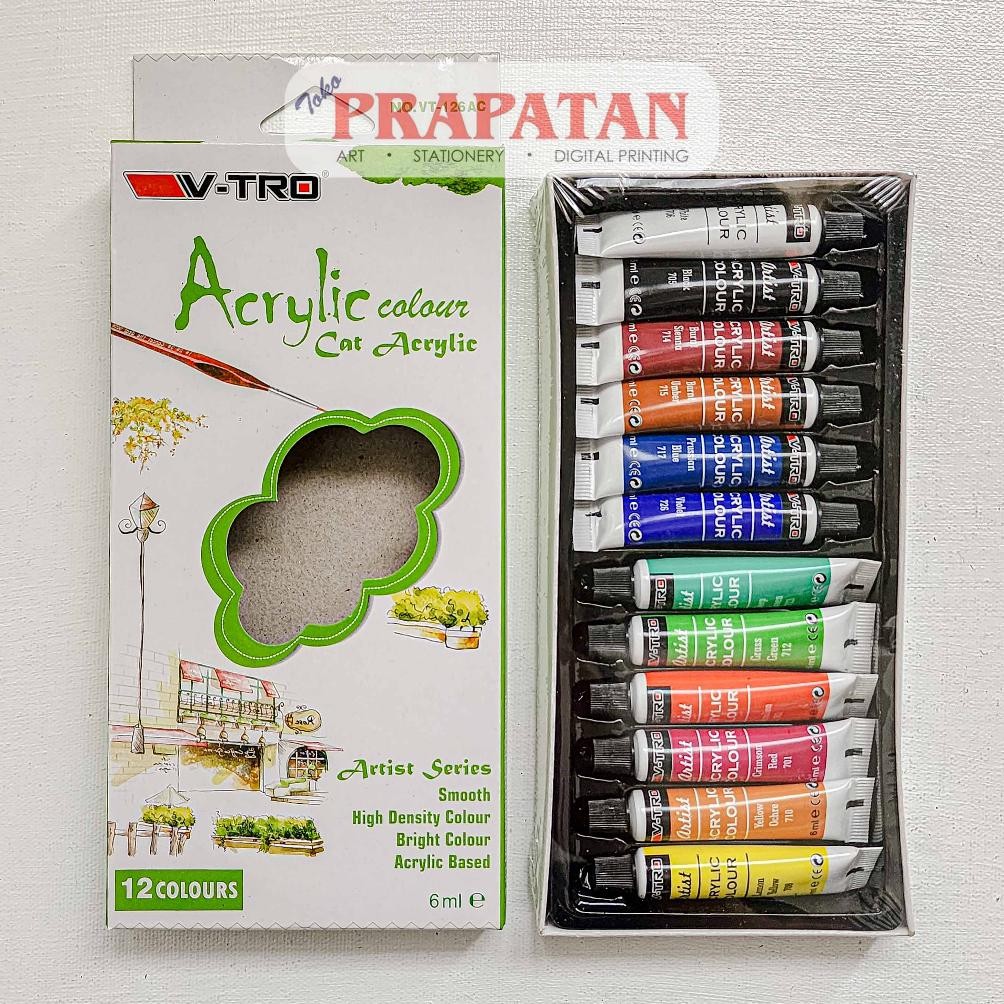 

Big Sale Cat Akrilik Set V-Tro 12X6Ml | V-Tro Acrylic Set