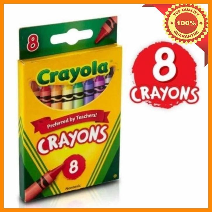 

[THM] ORIGINAL NONTOXIC CRAYONS CRAYOLA 8 PCS CRAYON