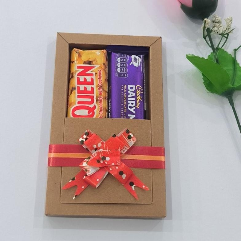 VIRAL Hampers Coklat mini Silverqueen | Kado ulangTahun Coklat | Kado Valentine Coklat Silverqueen w