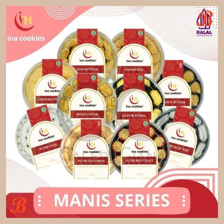 

| NS | LIMITED! KUE KERING INA COOKIES NASTAR POLOS REGULER KUE LEBARAN