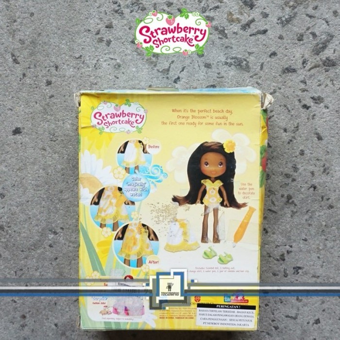 Strawberry Shortcake Berry Beachy Orange Blossom Doll Color Change {TerlarisBest Seller}