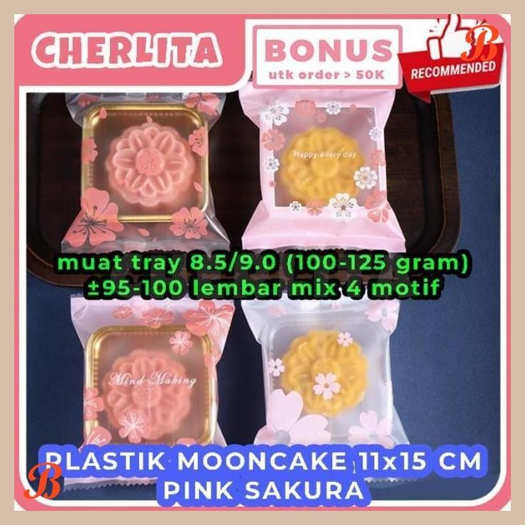 

| NS | PLASTIK MOONCAKE 100 GRAM 125 GRAM (LARGE) NASTAR COOKIES KUE BULAN