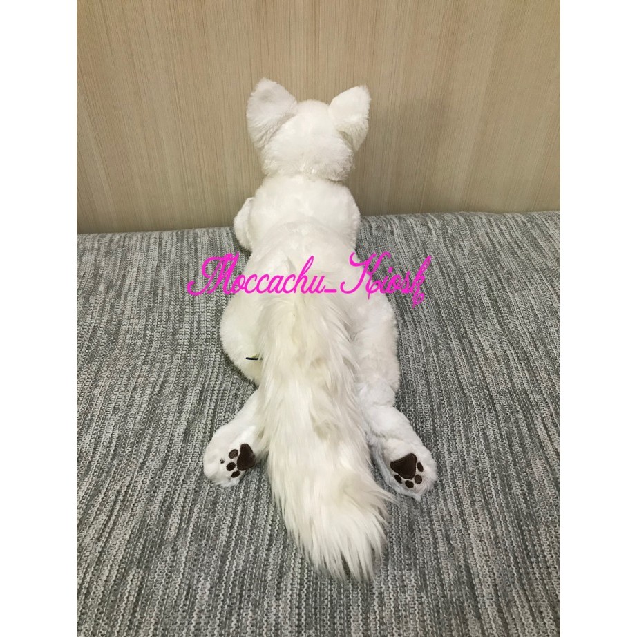 Sunlemon Plush Doll Knee White Fox / Boneka Rubah Putih Sunlemon {TerlarisBest Seller}