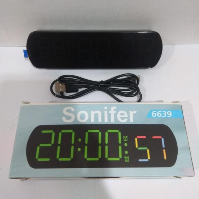 Sonifer Jam Timer Digital Jam Meja Timer Dapur Countdown Stopwatch