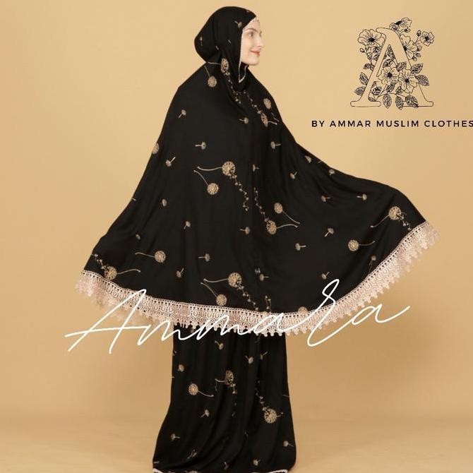 Diskon Mukena Bordir Dandelion Mukena Rayon Bordir Bunga