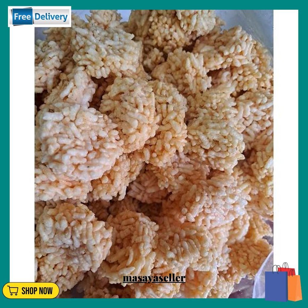 

Rengginan Bawang & Trasi 200 Gr Bisa Cod