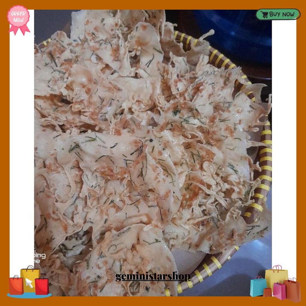 

Peyek Rebon Ukuran Toples 5L Terlaris