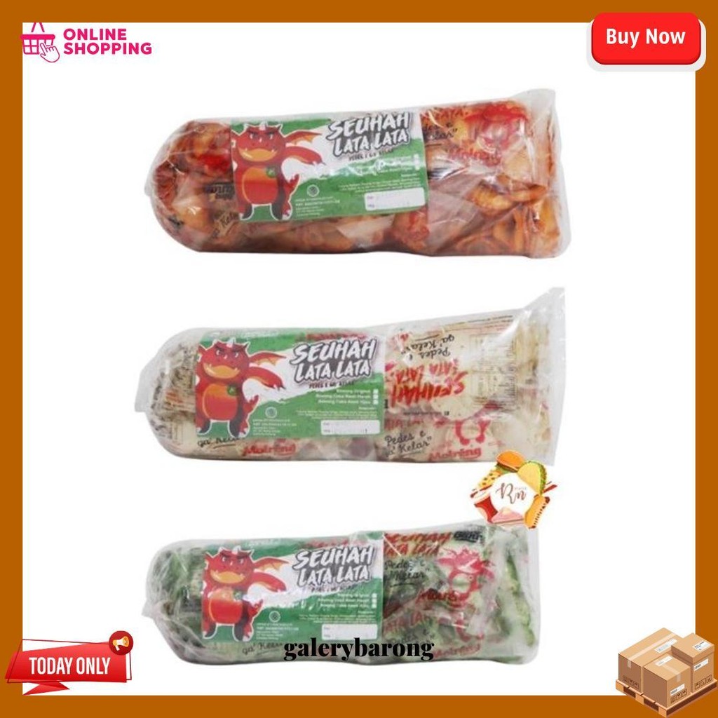 

Molreng Seuhah Lata Lata Keripik (1 Pack 11 Pcs) Termurah Banget