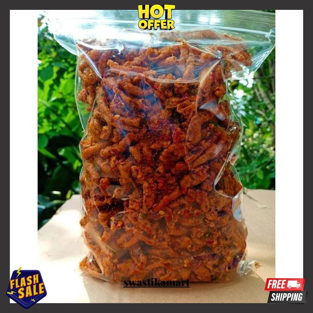

Termurah!! Keripik Usus Ayam 1Kg Original Gurih Enak Original Produk