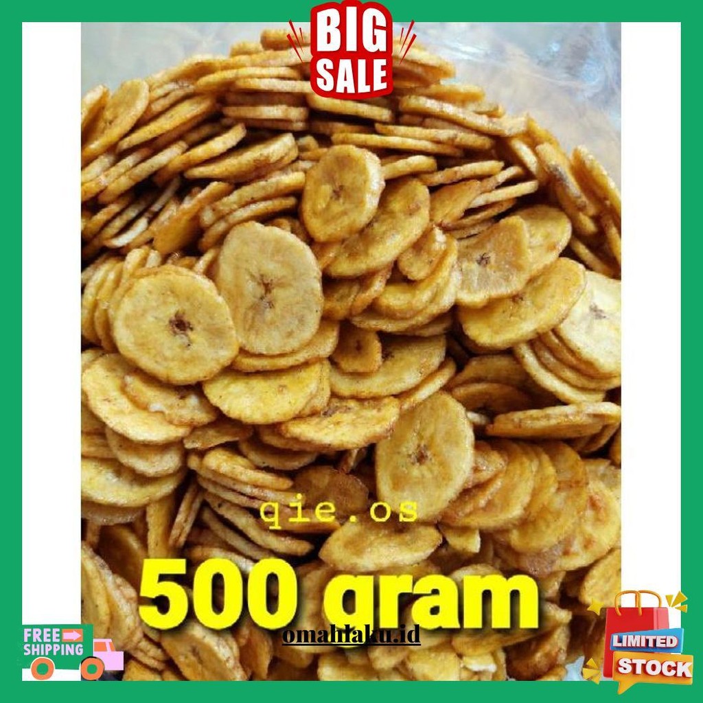 

Kripik Pisang Keripik Pisang Koin Kripik Pisang Manis 500 Gr Terlaris