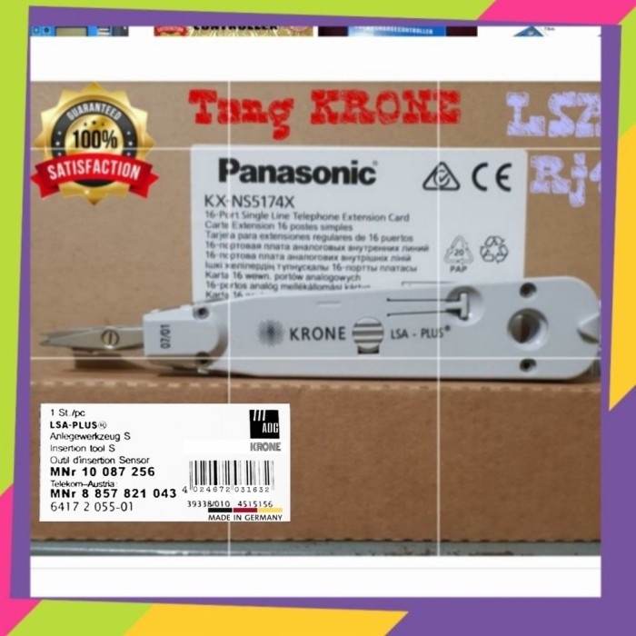 TANG LSA ORIGINAL KRONE INSERTION KABEL LSA KRONE