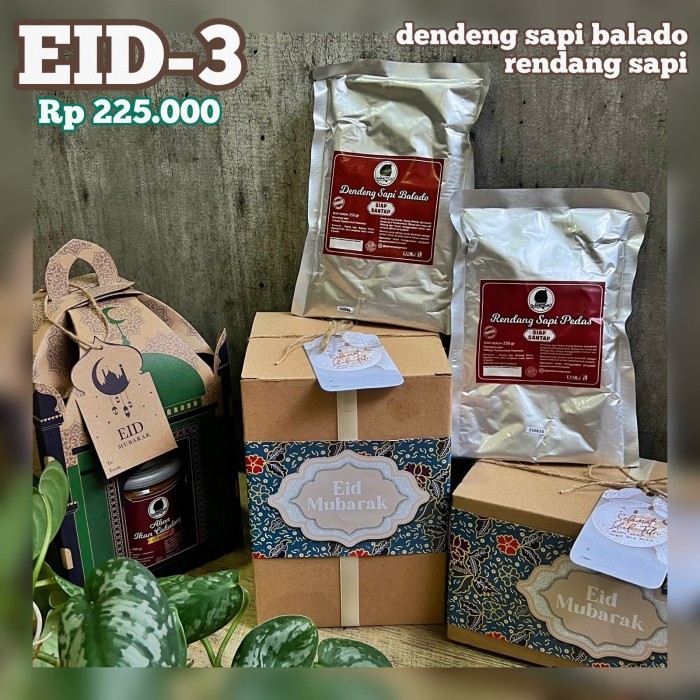 

New! Hampers Idul Fitri Lauk Siap Saji Enak Bisa Kirim Instant / Sameday - EID-3 Idul Fitri